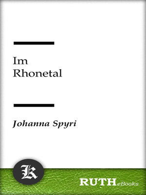 cover image of Im Rhonetal